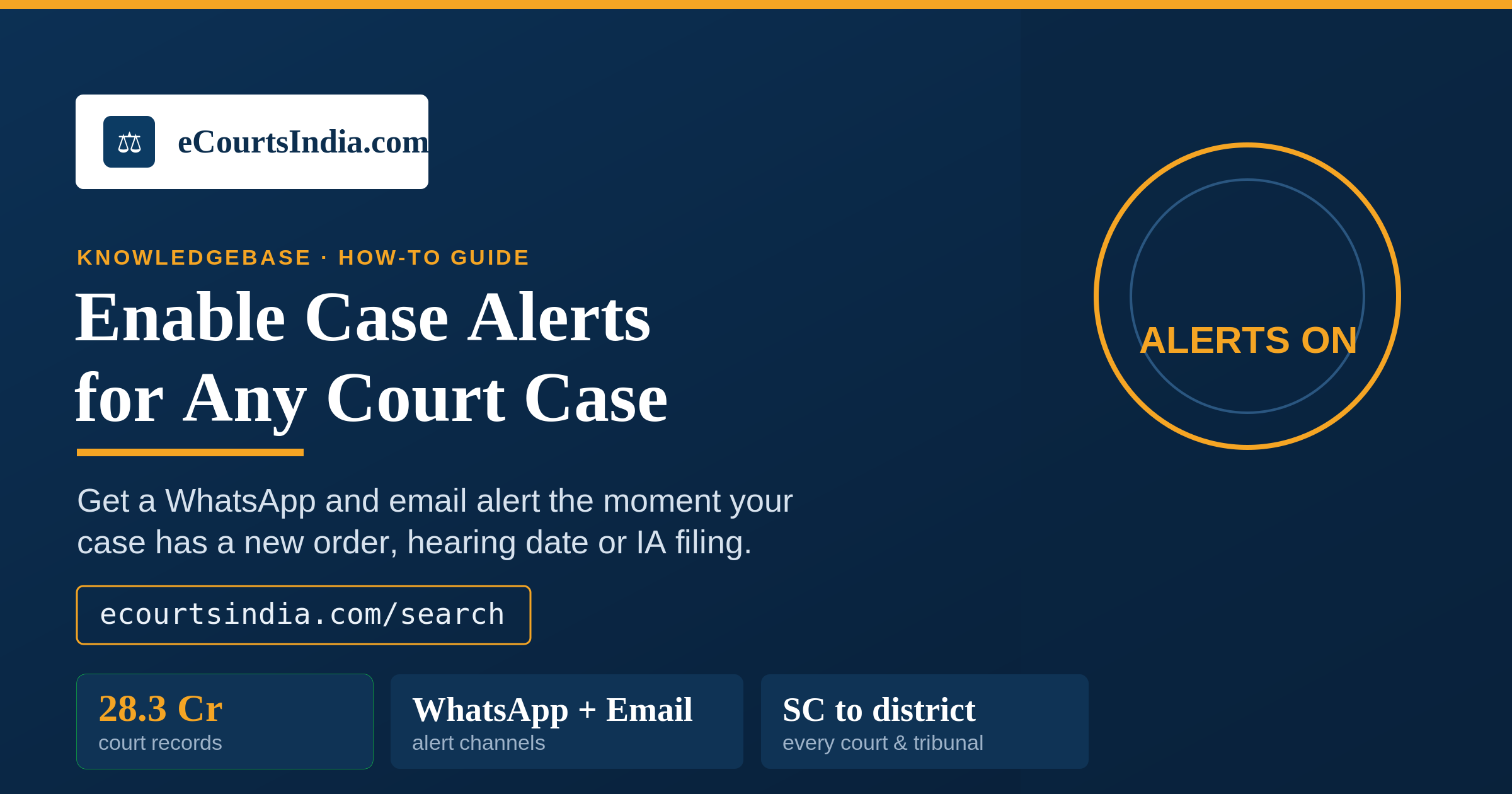 How to Enable Case Alerts for Any Court Case in India (Step-by-Step, with Video) 1 01 enable case alerts cover