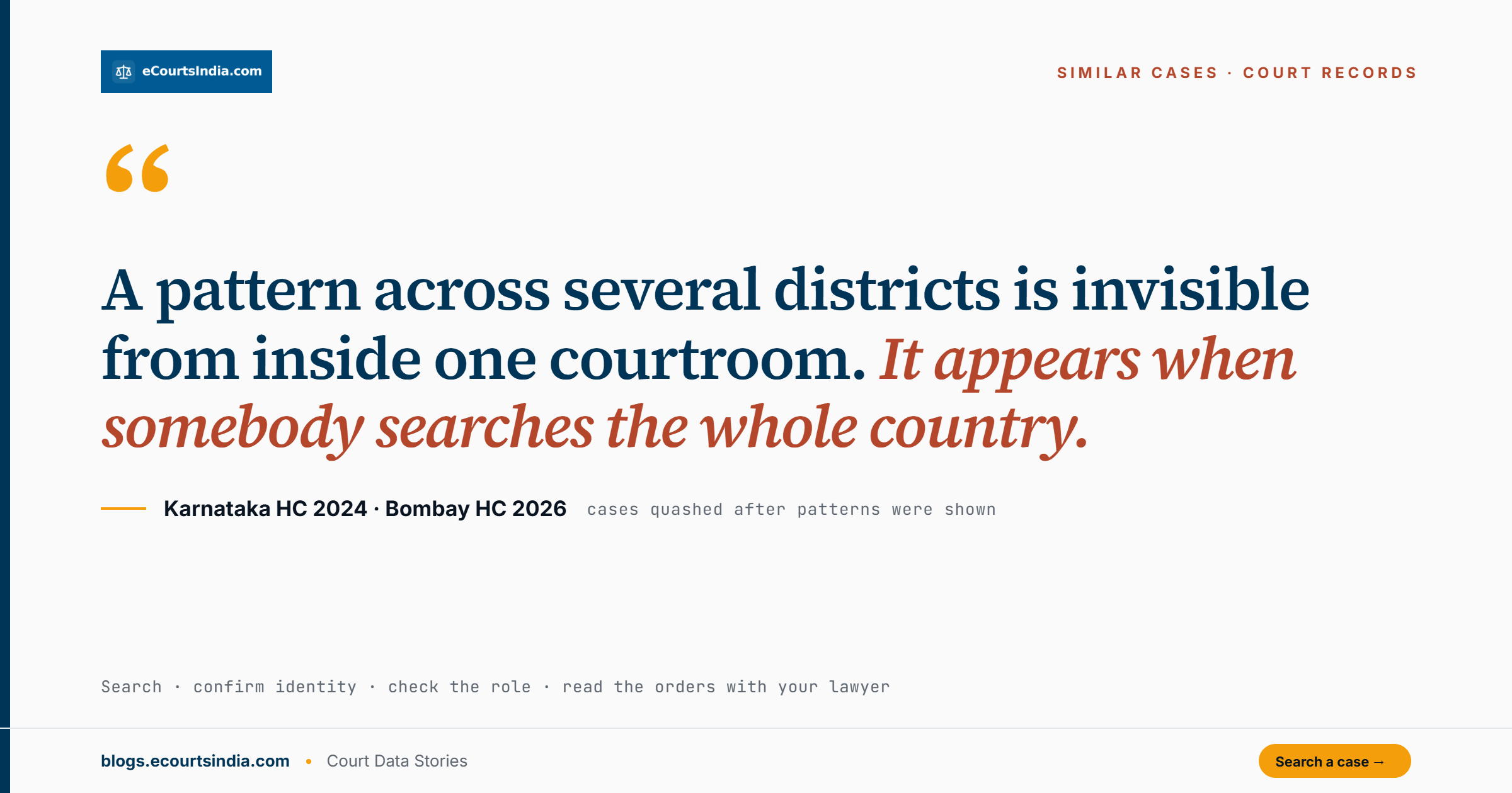 Falsely Accused? How Court Records Can Reveal a Pattern of Similar Cases 3 Falsely Accused? How Court Records Can Reveal a Pattern of Similar Cases